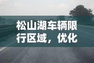 松山湖车辆限行区域，优化交通，促进可持续发展的策略