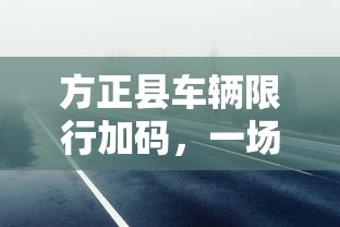 方正县车辆限行加码，一场绿色出行的变革