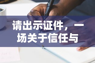 请出示证件，一场关于信任与验证的攻略