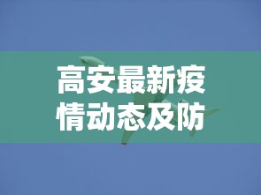 高安最新疫情动态及防控措施