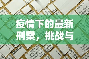 疫情下的最新刑案，挑战与应对