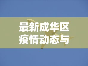 最新成华区疫情动态与防控措施解析