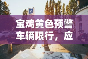 宝鸡黄色预警车辆限行，应对雾霾，守护蓝天