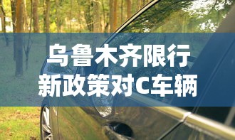 乌鲁木齐限行新政策对C车辆的影响及解读