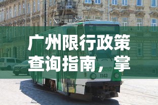 广州限行政策查询指南，掌握最新交通信息，轻松规划出行路线