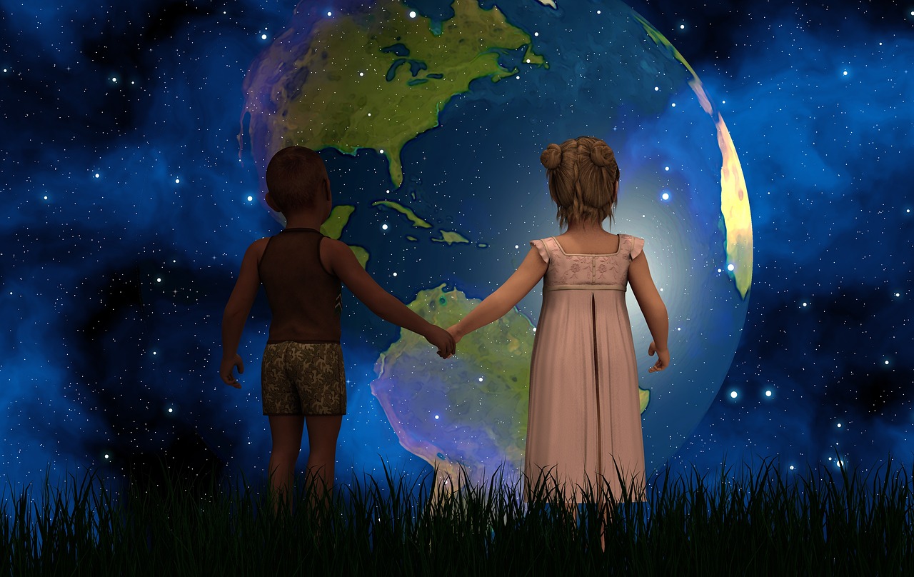 第一位进入太空的美洲土著女性敬畏地球母亲