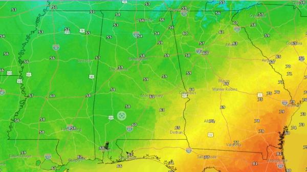 Tuesday highs