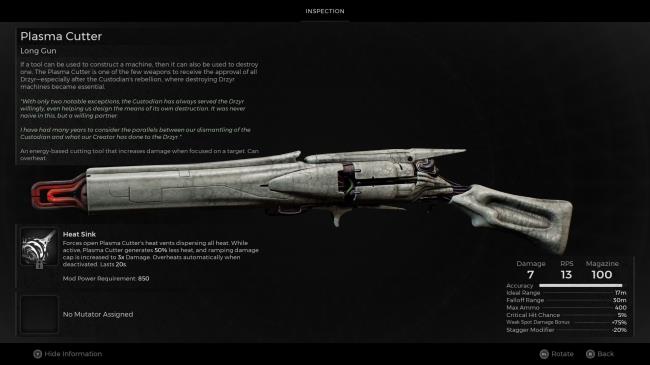 Plasma Cutter in Remnant 2-2