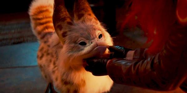 Sabine Wren's Loth-cat in Ahsoka