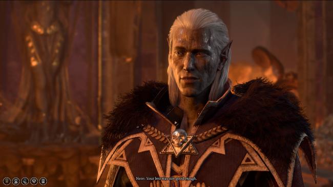 Nere says your best isn't good enough in Baldur's Gate 3