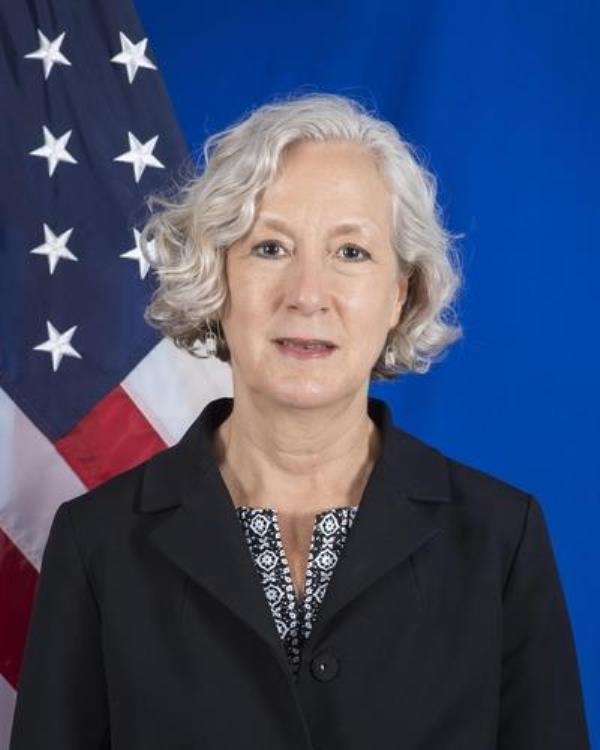 This photo, captured from the State Department's website, shows Linda Specht, a senior adviser and lead negotiator for security agreements at the department. (PHOTO NOT FOR SALE) (Yonhap)