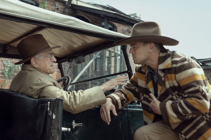 Robert De Niro (Hale) and Jesse Plemons (White) in 'Killers of the Flower Moon.'
