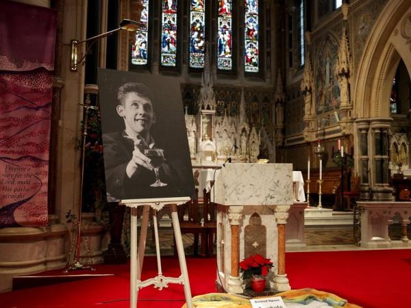 Shane's funeral mass
