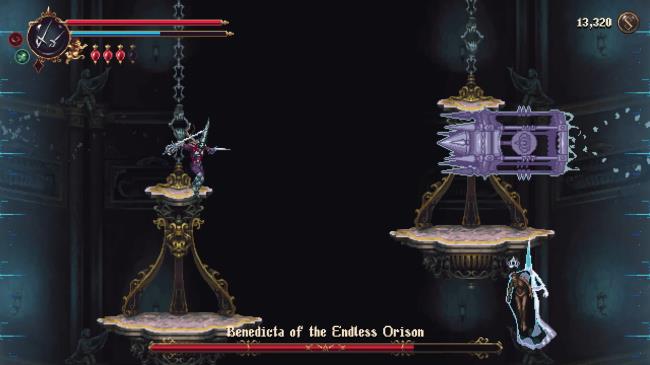 Blasphemous-2-Benedicta-Of-The-Endless-Orison-Teleporting-Spiked-Pillar