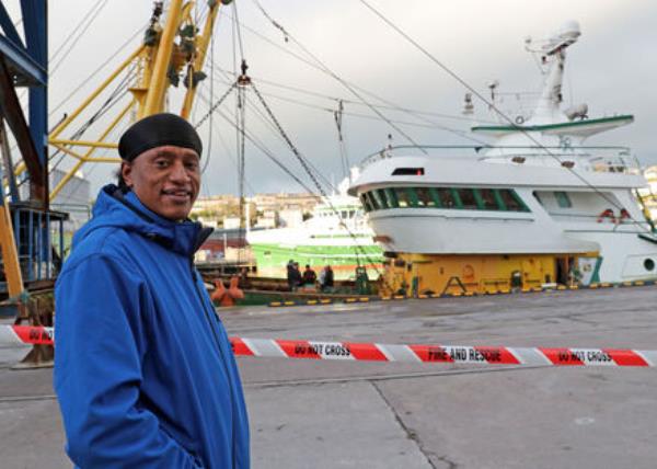  Farid Langens, who helped rescue the woman. Picture: Jim Coughlan.