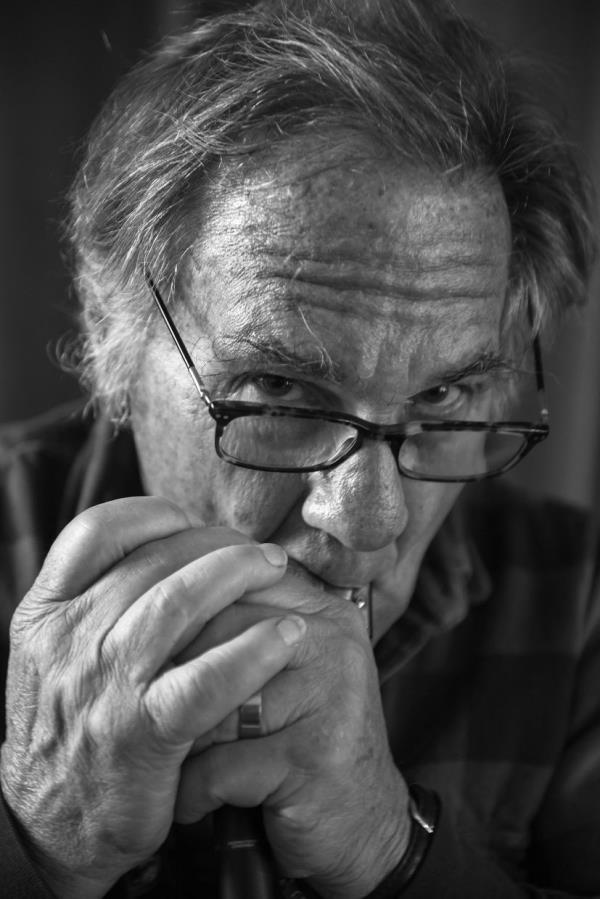 Larry Fink seen at home in Martin's Creek, Pennys., in October 2013. Photo: AP 
